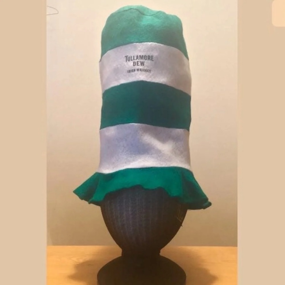 NEW Tullamore Dew St. Patrick Seuss Felt Hat OS